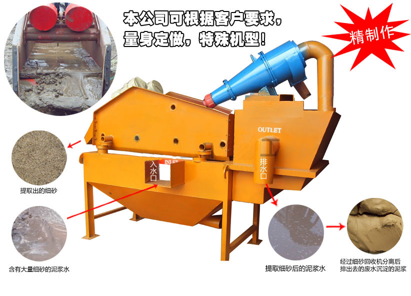 堅石機械專業生產細沙回收機廠家